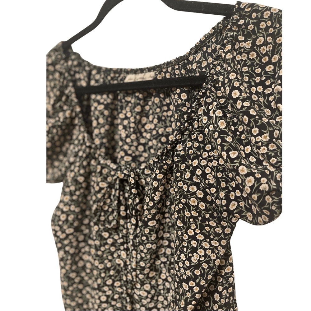 Accomplice Women’s Vintage Floral Crop Top Size Small - Picture 2 of 7